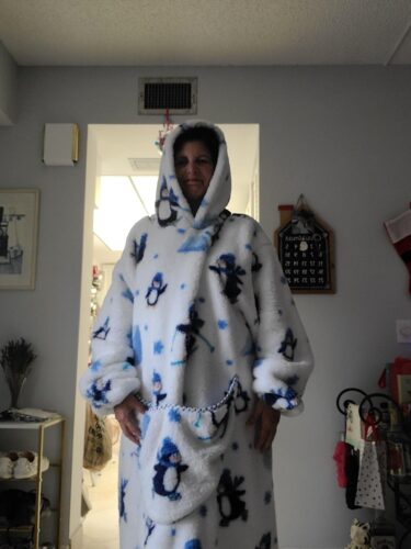 Snuggy Blanket Hoodie photo review