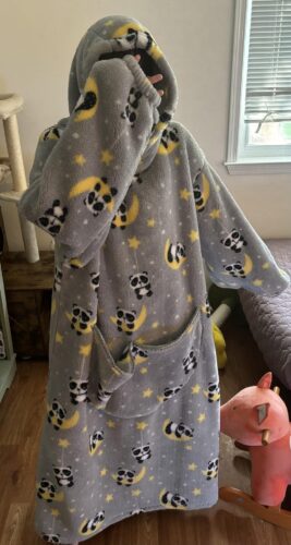 Snuggy Blanket Hoodie photo review