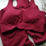 2 Pcs Shortswear Fitness Sleeveless Workout Suit photo review