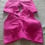 2 Pcs Shortswear Fitness Sleeveless Workout Suit photo review