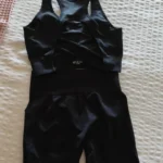 2 Pcs Shortswear Fitness Sleeveless Workout Suit photo review