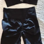 2 Pcs Shortswear Fitness Sleeveless Workout Suit photo review